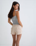 Image of Jirlen Hotpants in Cord Ivory