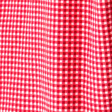 Smith Oversized Shirt in Red Gingham