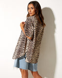 Image of Smith Short Sleeve Shirt in True Leopard