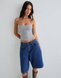 Image of Solay Vest Top in Grey Marl