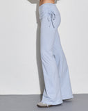 Image of Jacie Flare Trouser with Overskirt in Baby Blue