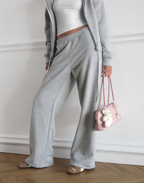 Image of Loose Jogger in Grey Marl