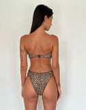 Image of Sorawa Bikini Top in Rar Leopard