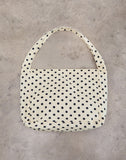 Image of Sota Polka Twill Bag in White and Black
