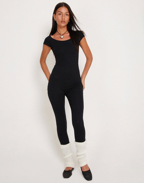 image of Sovana Unitard in Black