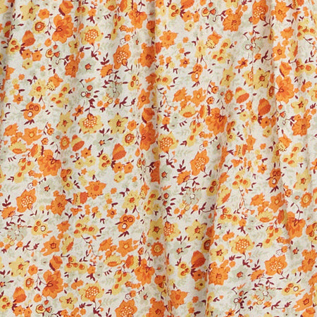 Soyata Day Dress in Ditsy Tangerine