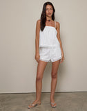 Image of Strapa Cami Top in Broderie Ivory