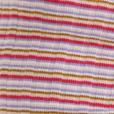 SUNALA CAMI TOP STRIPE RIB PINK LILAC