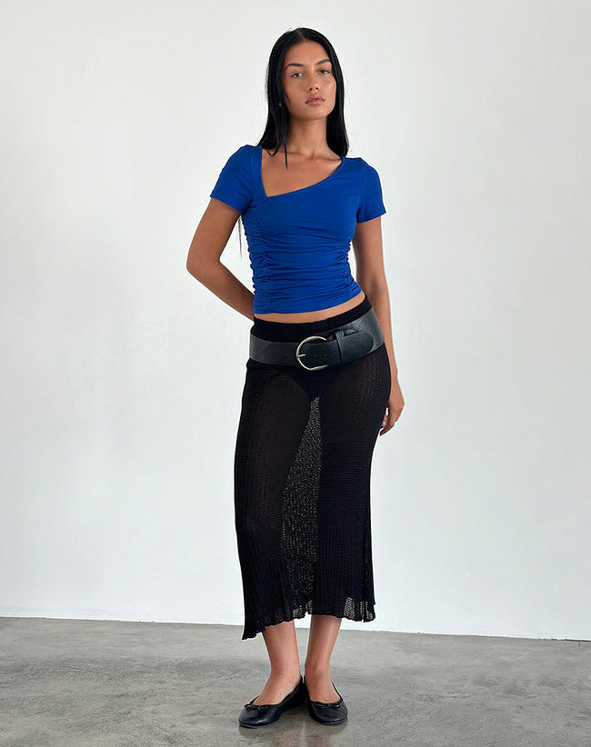 Image of Sunbeya Asymmetric Top in Cobalt