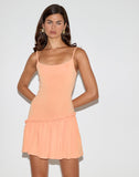 Image of Suvi Cami Mini Dress in Coral
