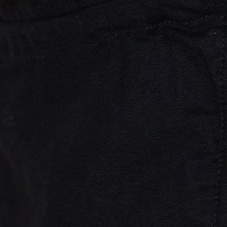 Syrma Backless Halterneck Top in Linen Black