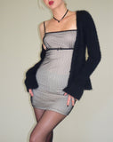 image of Tabana Mini Dress in Black Mesh