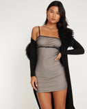 image of Tabana Mini Dress in Black Mesh