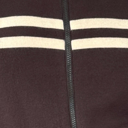 Talisa Sporty Zip Through Jacket in Brown