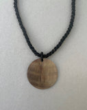 image of Talola Necklace with Round Shell Pendant