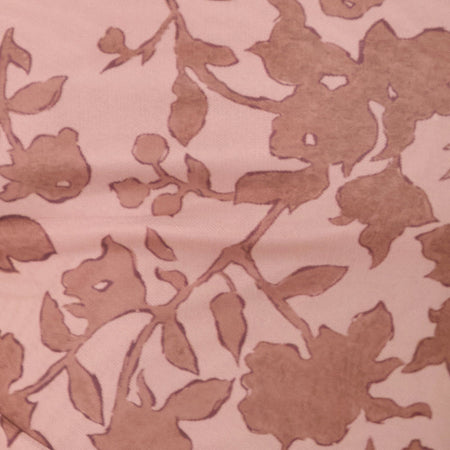 Tamia Asymmetric Top in Neutral Floral Print