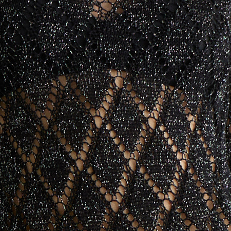 Tate Jumper in Metallic Black