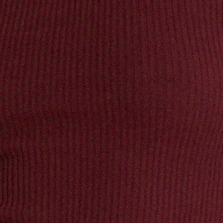 Tayon Long Sleeve Rib Top in Marron