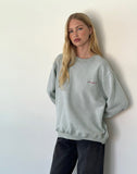 Image of Tillie Jumper in Ecru with Motel Cashmere Embroidery