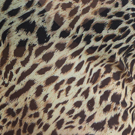 Tineko Long Sleeve Top in Leopard Dance Brown