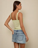 Image of Tismia Top in Fun Ditsy Floral Lime