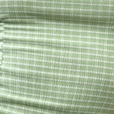 Totori Top in Crinkle Check Sage