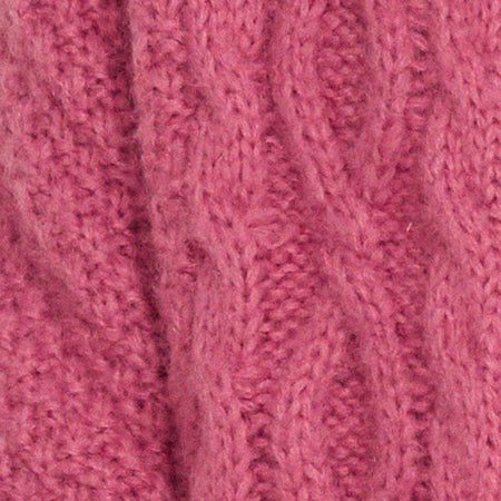 Triny Cardi in Cable Knit Pink