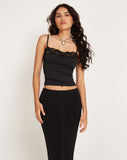 Image of Tucci Crop Top in Black