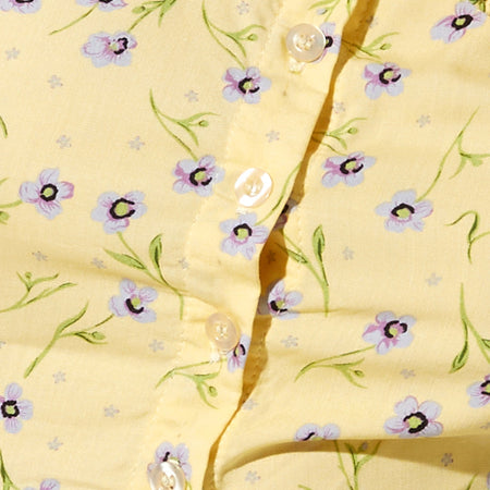 Tucci Top in Wild Flower Lemon Drop