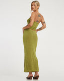 image of Tulus Maxi Skirt in Lime