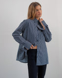 Image of Turner Shirt in Mono Stripe Navy