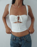 Image of Ulani Crop Top in Ivory