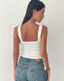 Image of Ulani Crop Top in Ivory