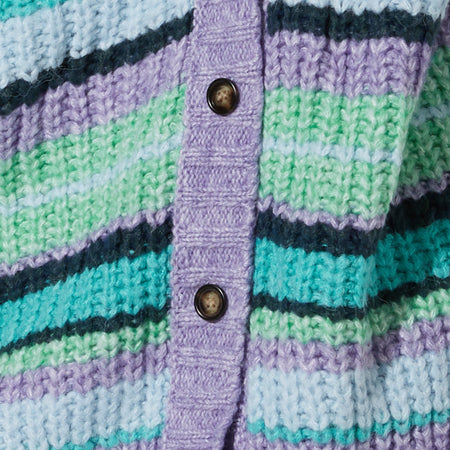 Uriela Cardi in Stripe Purple