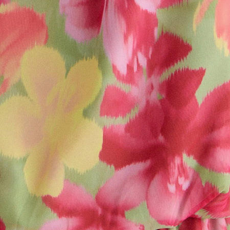 Veloria Mini Dress in Bold Multi Colour Floral