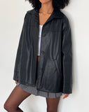 Image of Walta Jacket in PU Black