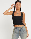 image of Wati Crop Top in Black