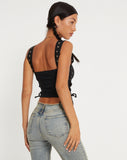 image of Wati Crop Top in Black