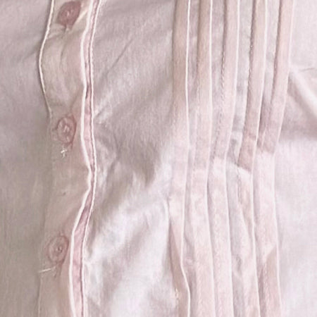 Wilmot Blouse in Light Pink Poplin