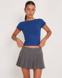 Image of Xiwang Crop Top in Cobalt