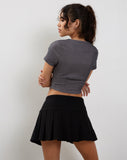 Image of Yahia Corset Top in Grey