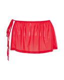 Image of Yargo Mesh Sarong in Scarlet Red