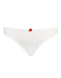 Image of Yinis Knickers in Pointelle Ivory with Frill Trim