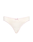 Image of Yinis Knicker in Pointelle Ivory with Bow