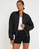 image of Yuu Shell Jacket in Black