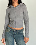 Image of Zella Cardigan in Grey