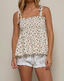 Image of Zerah Top in Pretty Dainty Flower