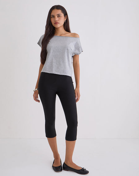 JACITA TROUSER SKIRT BLACK