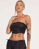 image of Isao Bandeau Top in Black