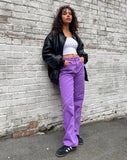 Image of Parallel Jeans in Purple